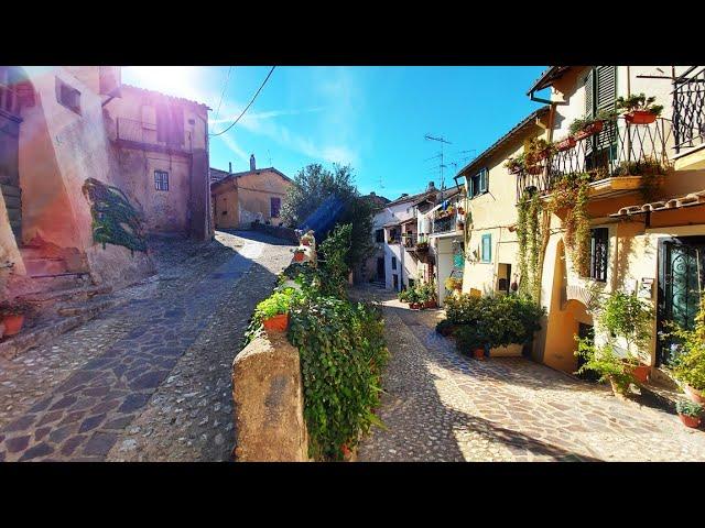 Exploring the Medieval Center of a Village in Italy: Poggio Mirteto