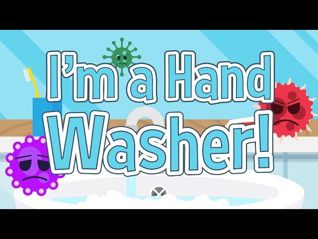 How to Wash Your Hands Song | I'm a Hand Washer | Jack Hartmann Handwashing