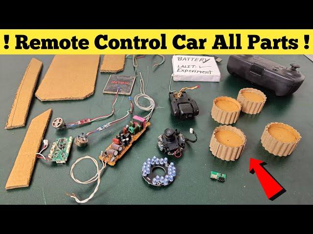 Remote Control Gadi || How To Make Remote Control Car || Robot Car Project || Lalit Experiment Show