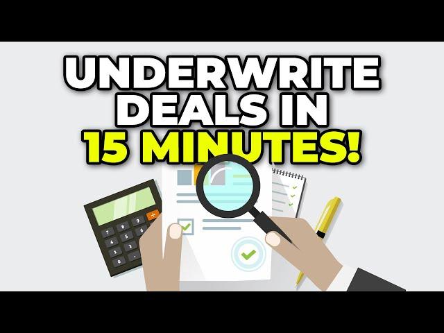 FREE 15-Minute Underwriting Tool for your Multifamily Deals!