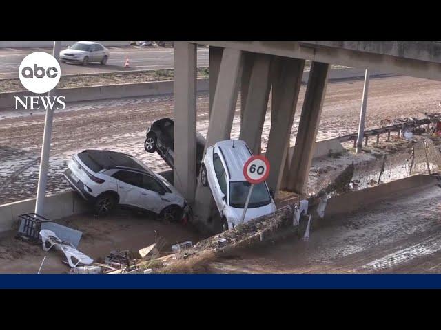 Flooding in Valencia, Spain, leaves dozens dead