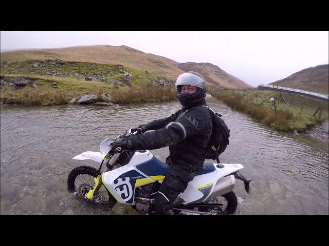 Riding Trails in Elan Valley, England / KTM 300 HQV 701LR