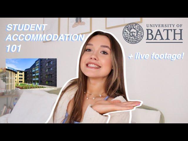 student accommodation 101 @ BATH with insider info, reviews + videos! WATCH BEFORE APPLYING