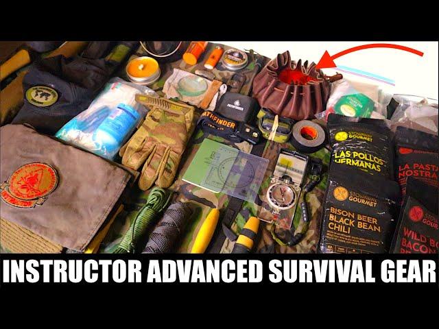 Survival Instructor Bag Load Out for the Advanced Survival Training Course!