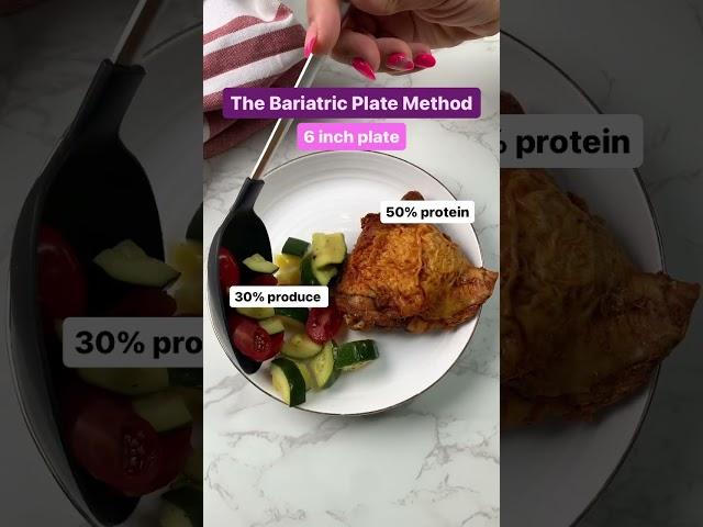 The Bariatric Plate Method | #bariatricsurgery #gastricsleevefood #gastricbypassrecipes #vsg #wls