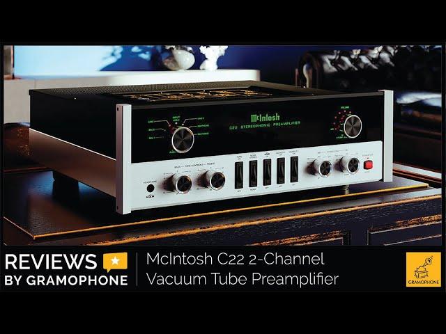 McIntosh C22 2-Channel Vacuum Tube Preamplifier