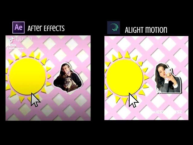 I RECREATED 'HER OR THE SUN' BY LAUREN ON ALIGHT MOTION