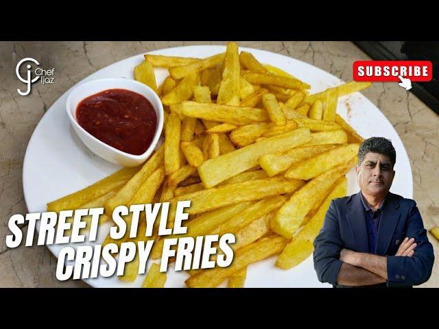 French Fries At Home | Crispy Alo Fries | Street Snacks French Fries | آلو کی چپس