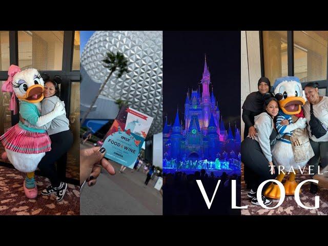 Travel Vlog : Disney World Again ! | Epcot Food & Wine Festival | mom & daughter’s trip | no kids