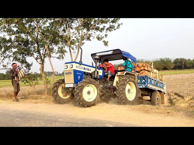 Swaraj 744 Fe 4 x 4 in heavy load trolley 