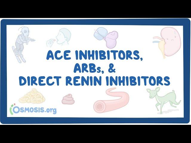 ACE inhibitors, ARBs, and direct renin inhibitors ~pharmacology~