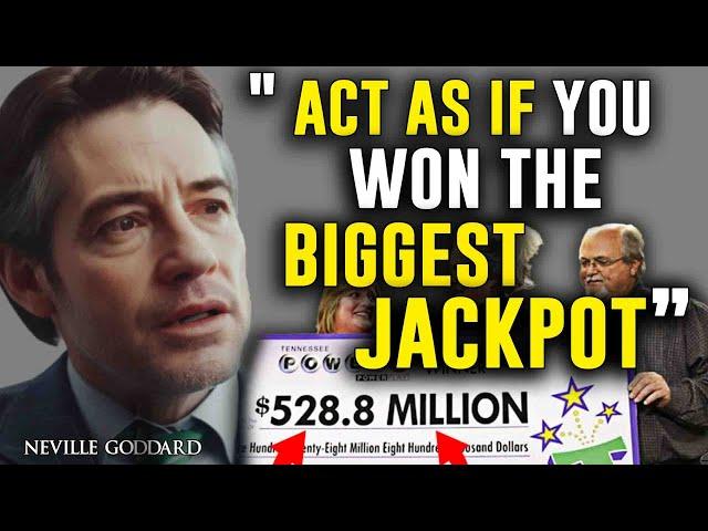 ACT AS IF YOU ARE THE BIGGEST LOTTERY WINNER - NEVILLE GODDARD | Law of Assumption