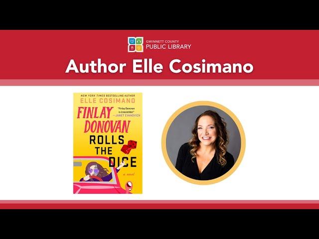 Author Talk with Elle Cosimano | The Finlay Donovan Series