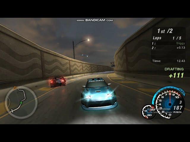 NFSU2 | Final Race vs Caleb | Using a Nissan 240SX