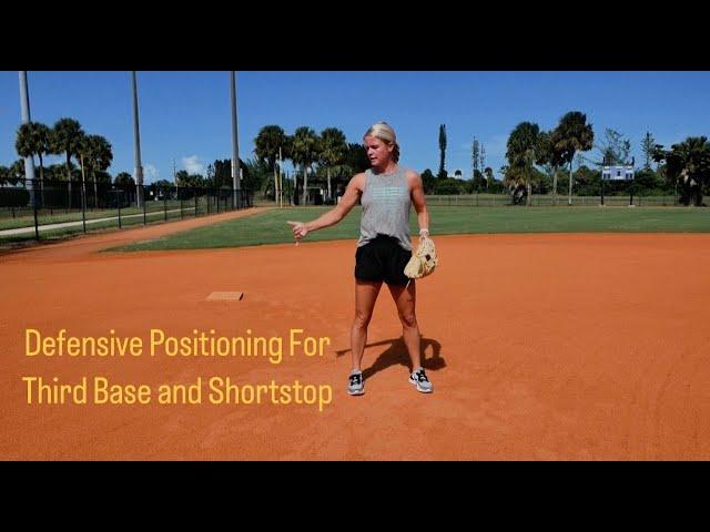 Defensive Positioning For Third Base & Shortstop