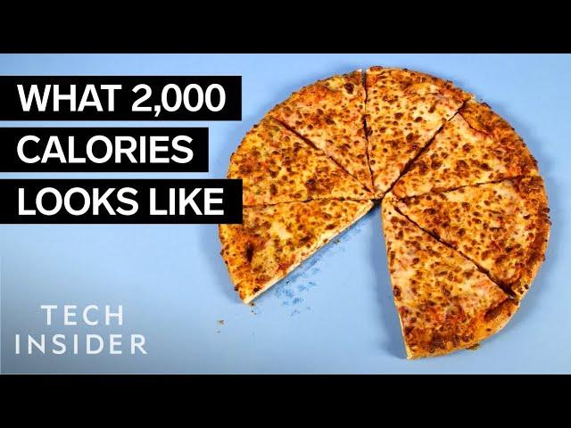 What 2,000 Calories Looks Like | Tech Insider