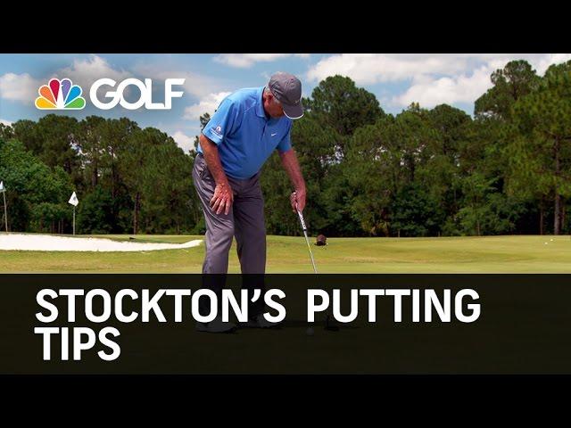 Stockton's Putting Tips - Golf Channel Academy | Golf Channel