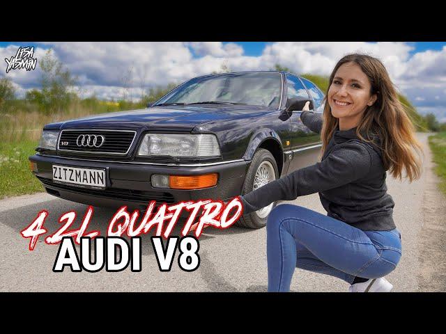  V8 from the 90's | Audi V8 D11 | 4.2l Quattro | Lisa Yasmin