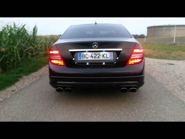 C 320 cdi silencieux supprimé muffler delete