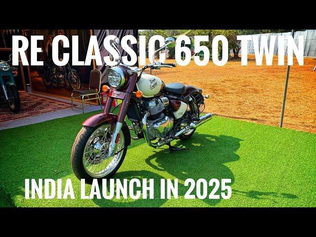 Royal Enfield Classic 650 Twin debuts | First Look | India launch, price, features | Motoverse 2024