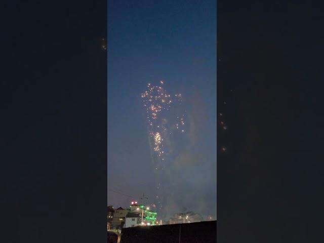 불꽃놀이(연기때문에죽을뻔)