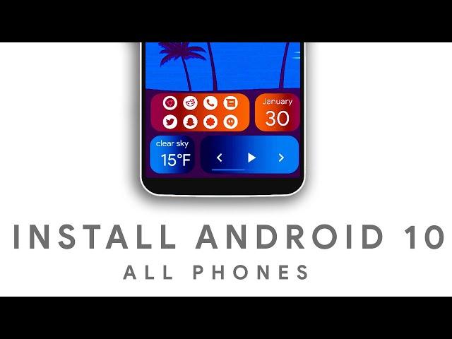 install Aosp Extended Android 10 - All Phones