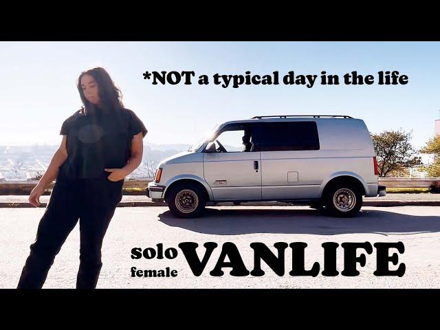 A Side Of My Life I Normally Don't Show | Solo Female Vanlife VLOG