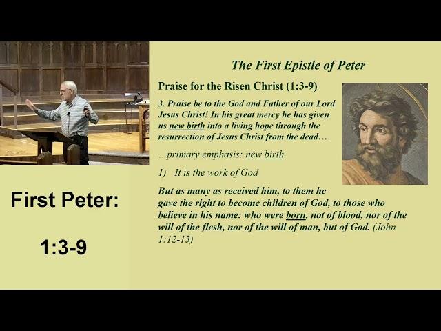 2) The Heart of Christian Confidence  (1 Peter 1:3-9, 9/22/2024)