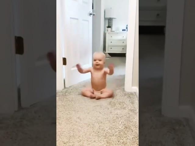 funny baby laughing...