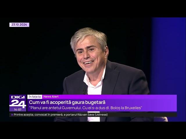 În fața ta cu Gabriel Biriș: Gap-ul de TVA este de 9 miliarde de euro