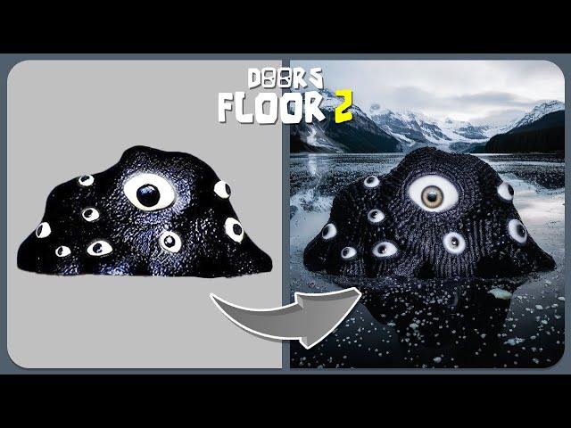 Doors Floor 2 - Game VS Real Life | All Jumpscares & All Endings