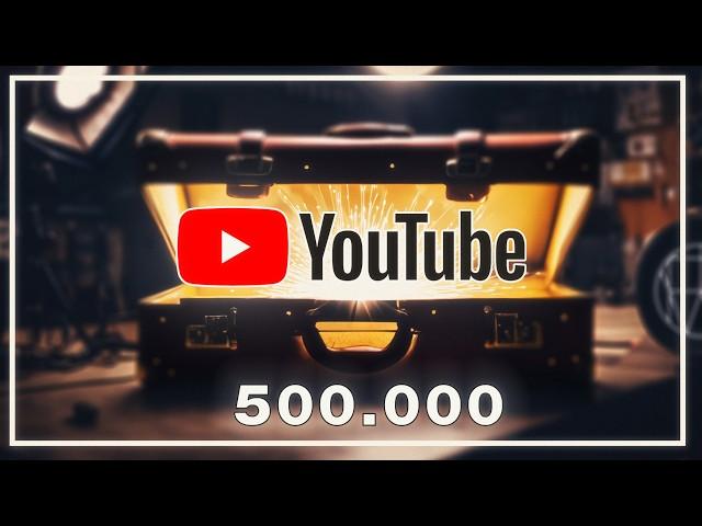 Thanks guys, 500K is done! (YOU get a surprise!)