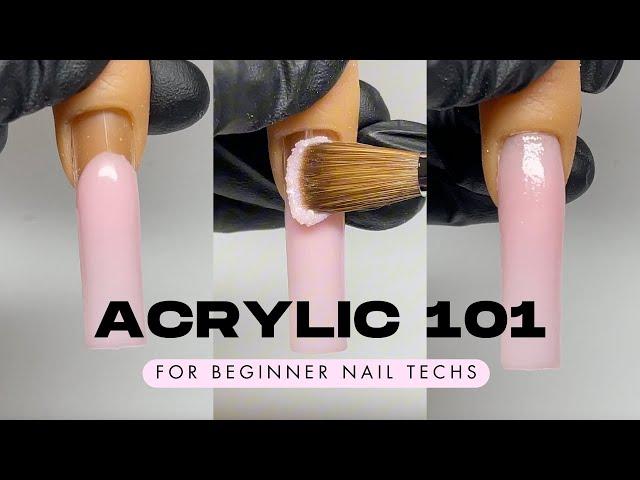 Beginner Acrylic 101: 3 Bead Method & How to Keep Your Brush Clean