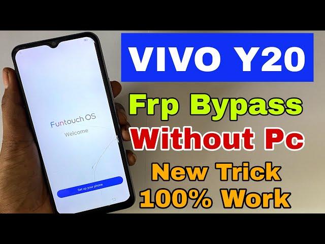 Vivo Y20 Frp Bypass android 12 | Without Pc | Vivo V2027 Frp Bypass