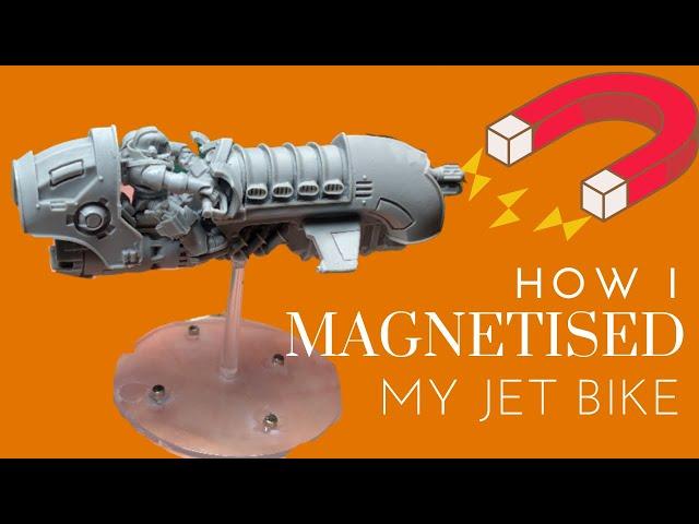 Hobbying- How Mr MLG Magnetised His Jet Bike For Warhammer 30k Horus Heresy