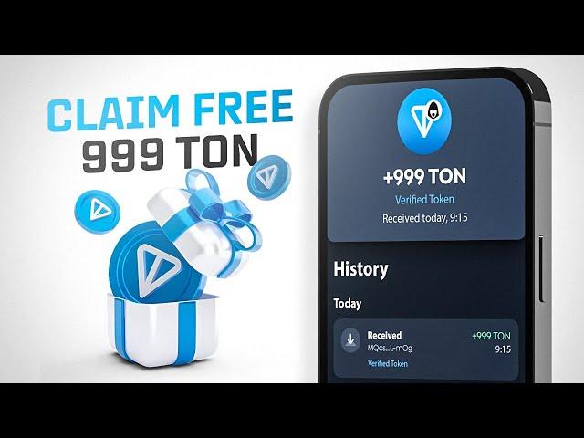 Get 999 TON Coins for Free – Simple Ways to Earn Free Toncoin!