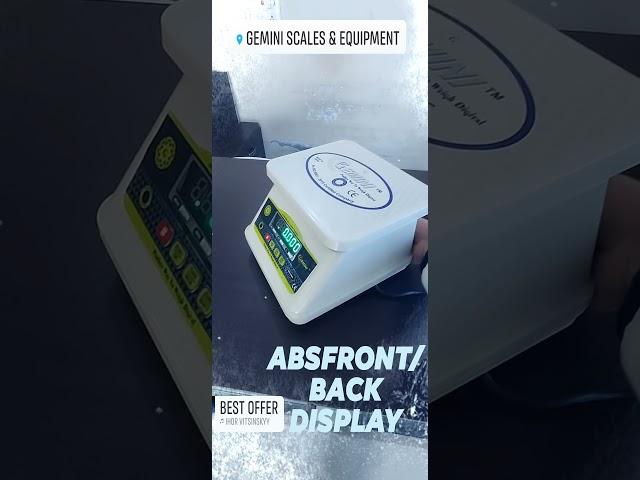 ABS COUNTER. FRONT / BACK DISPLAY. CAPACITY 20KG / 30KG