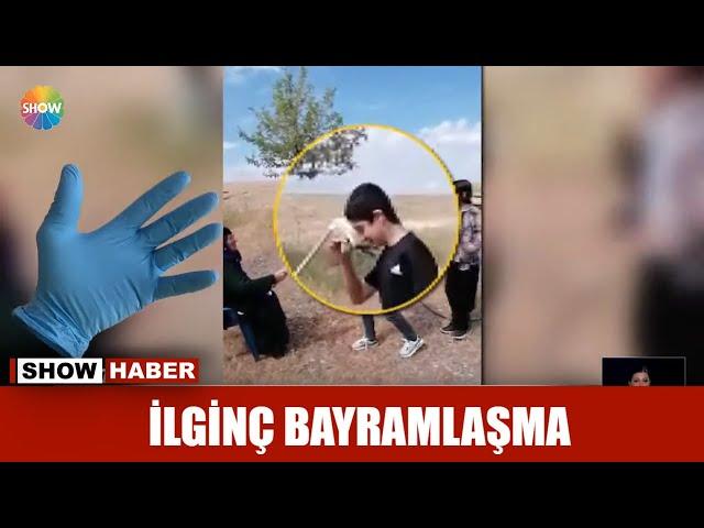 İlginç bayramlaşma