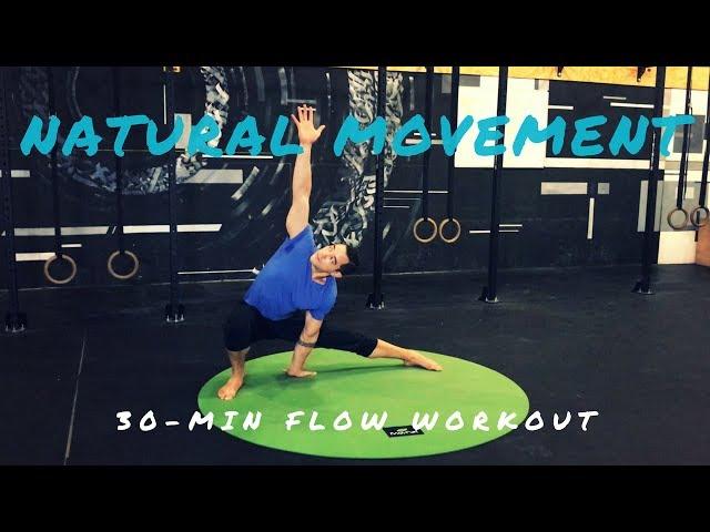 FLOOR FLOWS: 30-minute Natural Movement Workout for Core Strength, Cardio, Mobility