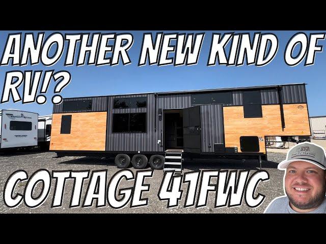 NEW Type of RV!? AGAIN!!! 2025 Cottage 41FWC | Printed Fiberglass?