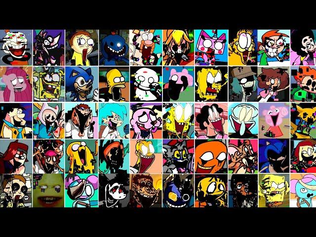 Pibby All Mods (BIG PACK) FNF x Come and Learn with Pibby!