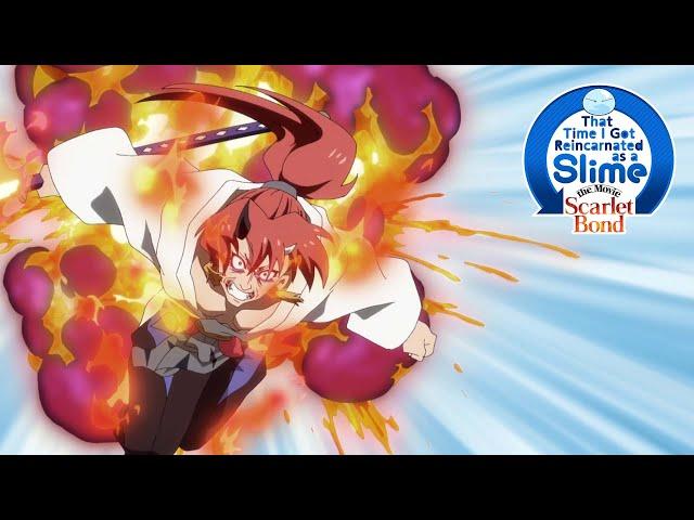 Hiiro Attacks Tempest | That Time I Got Reincarnated as a Slime the Movie Scarlet Bond