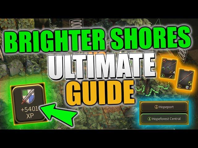 BRIGHTER SHORES BEGINNERS GUIDE! - EARLY GAME GUIDE to Brighter Shores!