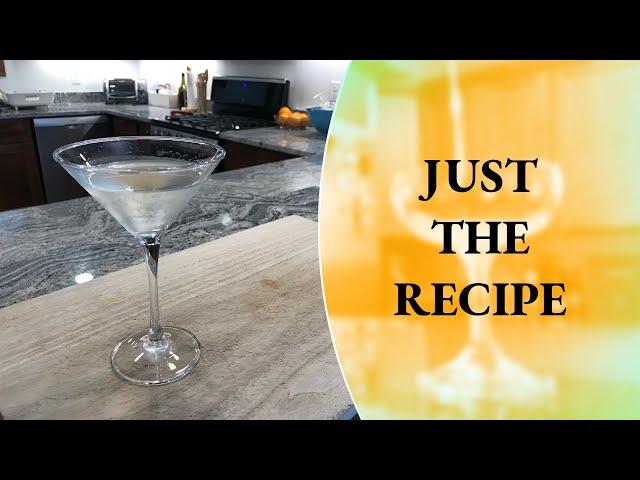 How to Make the Pickle Devil - Just the Recipe - Rum Cocktail - Cocktails at Home