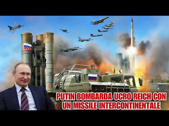 Putin bombarda ucro reich con un missile intercontinentale.