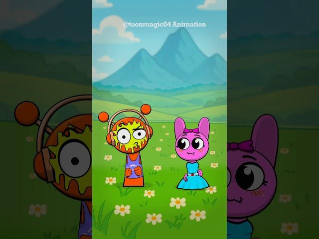 "A joyful and adorable moment from PINKI and OREN's life as a couple! " #sprunki #animation