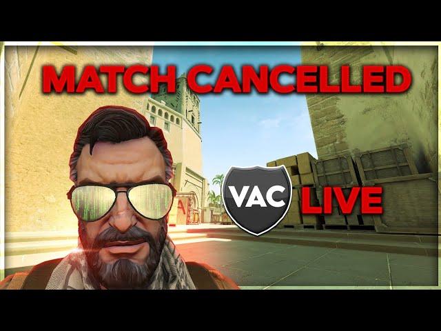 HE GOT BANNED BY VAC LIVE?!? 