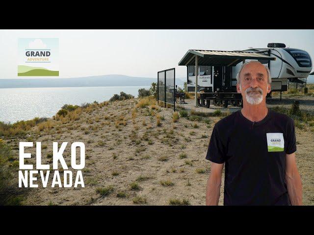 Ep. 220: Elko, Nevada | RV travel camping hot springs Metropolis ghost town