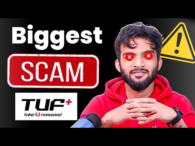 Got SCAMMED by Striver | takeyouforward | TUF+ review | #beware #scam #striver