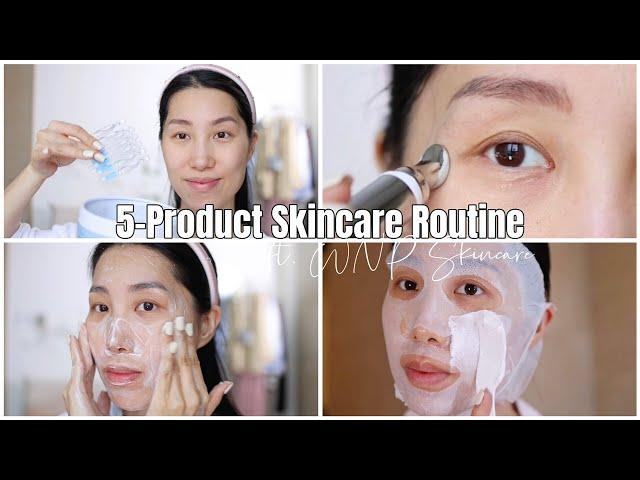 Discover the 5- Product AM & PM routine that changed my skin   | WNP Skincare Review | Chris Han
